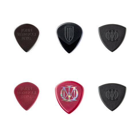 Jim Dunlop PVP119 John Petrucci Signature Guitar Picks Collection, pack of 6