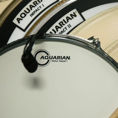 Aquarian TRP Triple Threat Snare Batter 3ply 7+7+7mil Snare Drum Head