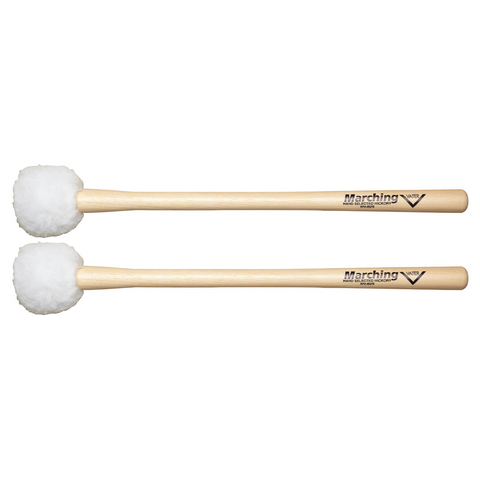 Vater MV-B2S Puff Marching Bass Drum Mallet - for 20"-22" drum