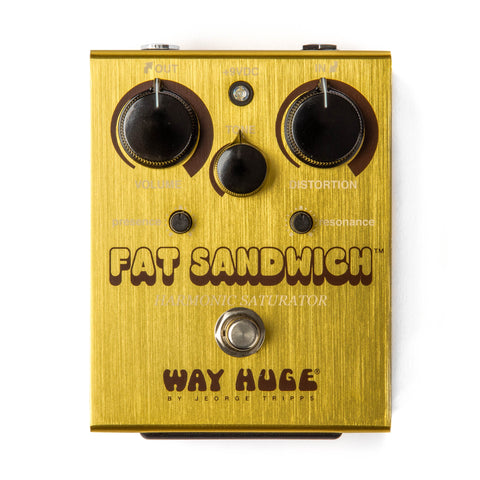 Jim Dunlop Way Huge WHE301 Fat Sandwich Haonic Saturator Distortion Effect Pedal