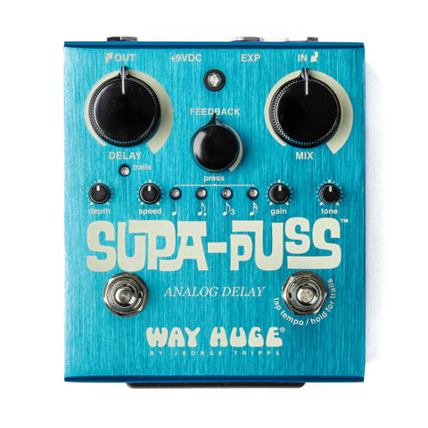 Jim Dunlop Way Huge WHE707 Supa Puss Analog Delay Effect Pedal