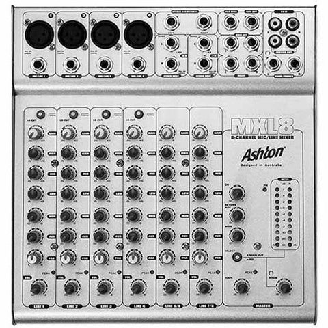 Ashton MXL8 8 Channel Compact Mixer ***