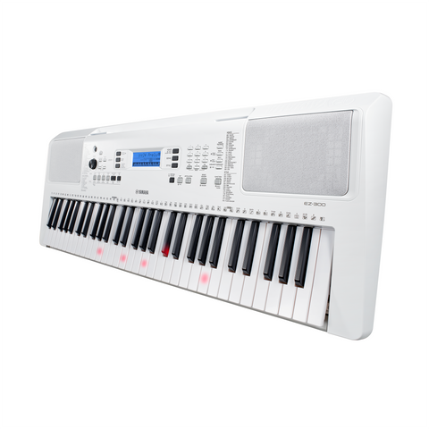 Yamaha EZ-300 61-Key Digital Keyboard with Lighted Keys (White)