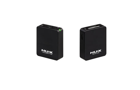 NUX B-10 VLOG 2.4GHz Rechargeable Wireless Microphone System - Black (B10VLOG)