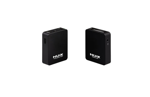 NUX B-10 VLOG 2.4GHz Rechargeable Wireless Microphone System - Black (B10VLOG)