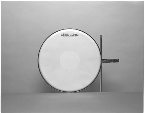 Aquarian MPB-W Powertone 1ply 10mil White Marching Bass Drumhead