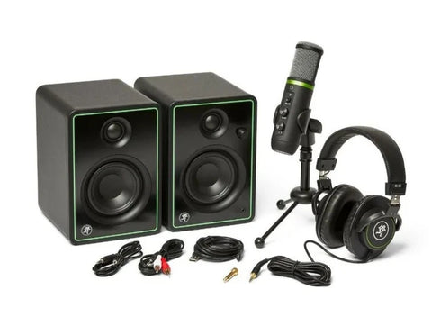 Mackie Creator Bundle with USB Microphone and Monitors