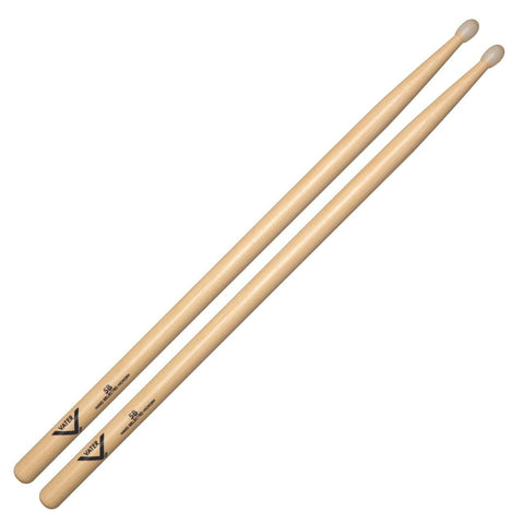 Vater VH5BN American Hickory Drumstick - 5B - Nylon Tip