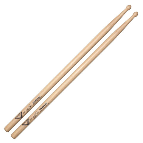 Vater VHSCSTD Stewart Copeland Standard Hickory Drumstick - Wood Tip