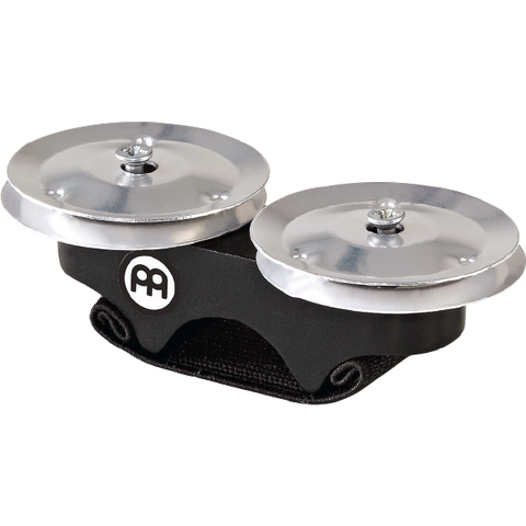 Meinl Percussion FJS1A-BK Finger Jingles, Aluminum jingles