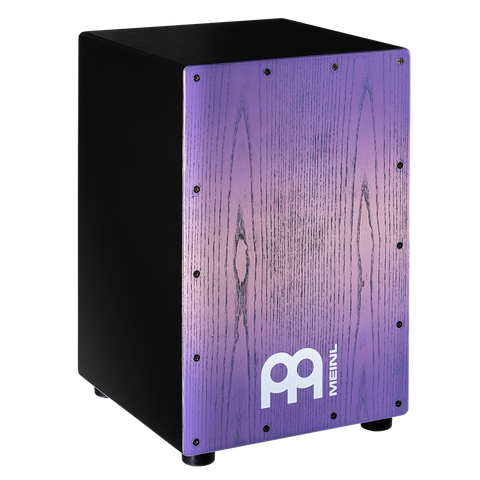 Meinl Percussion MCAJ100BK-LPF Headliner Series Snare Cajon, Lilac Purple Fade