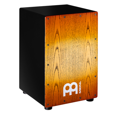 Meinl Percussion MCAJ100BK-SAF Headliner Series Snare Cajon, Sonoran Amber Fade