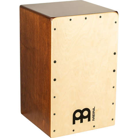 Meinl Percussion SC100AB-B Snarecraft Cajon 100, Baltic Birch, Almond Birch