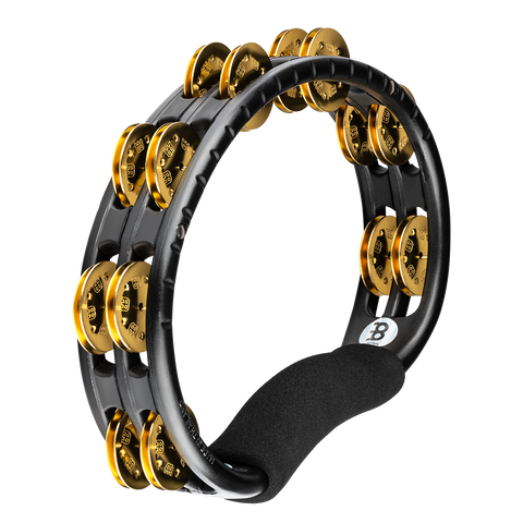 Meinl TMT1B-BK ABS Tambourine, BK, BRS Jingles